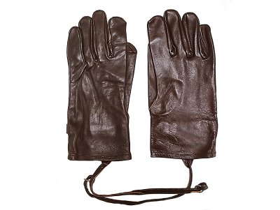 画像1: Deadstock 1940'S SWISS ARMY Leather Gloves WWIIスイス軍 本革手袋 茶
