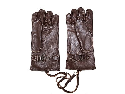 画像2: Deadstock 1940'S SWISS ARMY Leather Gloves WWIIスイス軍 本革手袋 茶