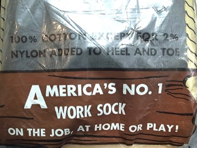 画像2: Deadstock 1960'S OLD IRONSIDES Socks 4Pairs ソックス4足パック アメリカ製