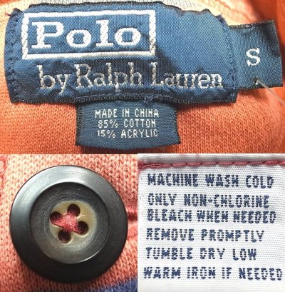 画像3: POLO Ralph Lauren Native Hoodie Vintage加工 ポロ・ラルフ ネイティヴ・パーカー