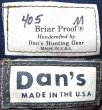 画像7: Deadstock 1980'S DAN'S Briar Proof Hunting JK 405 Handcrafted USA製  (7)