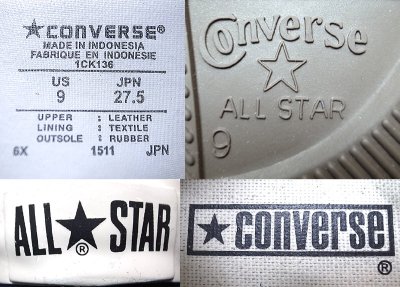 画像3: CONVERSE STAR & BARS (JACK STAR) SUEDE（本革） 紺×白 ジャック・スター