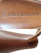 画像4: Allen Edmonds 4.5"Leather Shoe Horn 茶本革巻 シューホーン アメリカ製 箱付 (4)