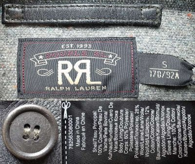 画像3: Double RL(RRL) Leather Carcoat ダブルアールエル ムーアハウス カウハイド JK