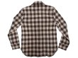 画像2: Double RL(RRL) Cashmere Wool Plaid CPO Shirts プラッドウール カシミア混ニット (2)