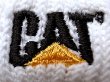画像2: Deadstock 1980-90'S CAT(CATERPILLAR) Cushion Crew Socks 白 アメリカ製 (2)