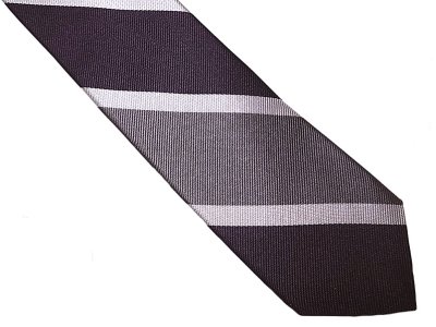 画像2: J.CREW SILK REGIMENTAL TIE Made in USA  ジェイ・クルー レジメンタル タイ #11