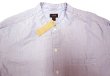 画像3: J.CREW Blue Broadcloth Band Collar Shirtsジェイ・クルーブロード バンドカラーシャツ (3)