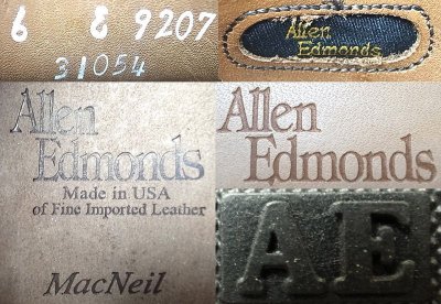 画像3: Allen Edmonds MacNeil Black Custom Calf　アレン・エドモンズ マクニール USA製 
