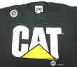 画像3: Deadstock 1993'S CAT(CATERPILLAR) ロゴ Tシャツ 100% COTTON 黒 アメリカ製 (3)