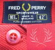 画像6: Deadstock 1990'S FRED PERRY M-3 フレッド・ペリーポロ・シャツ 赤 イギリス製 (6)