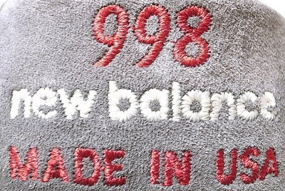 画像3: New Balance M998DBR Nylon Twill×Suede Leather ニューバランス アメリカ製 