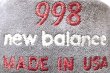画像4: New Balance M998DBR Nylon Twill×Suede Leather ニューバランス アメリカ製  (4)
