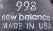 画像4: New Balance M998CH チャコール Made in USA ニューバランス アメリカ製  (4)
