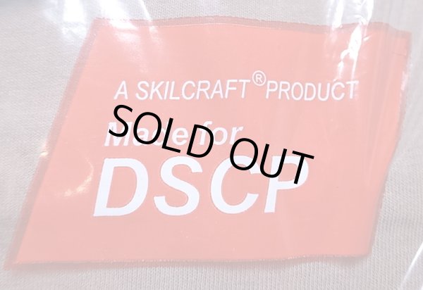 画像4: Deadstock 2003'S DSCP by SKILCRAFT US MILITARY Tee 茶 USA製 3P 袋入 (4)