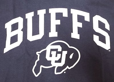 画像1: Champion®College Tee チャンピオン・カレッジTシャツ "University of Colorado"黒