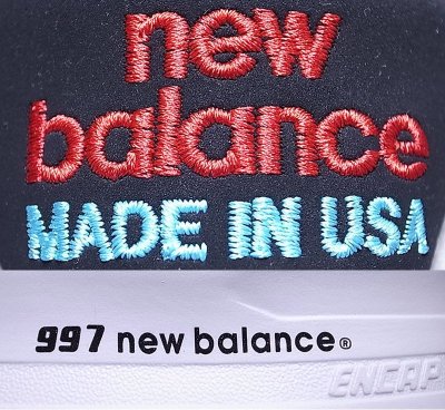 画像3: New Balance M997CGB Nylon Mesh×‎Suede（本革）ニューバランス アメリカ製