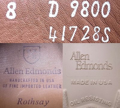 画像3: Allen Edmonds Rothsay Olive Moc-Toe  Boots アレン・エドモンズ ブーツ USA製 