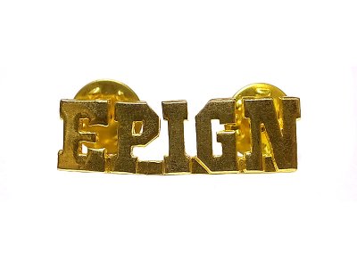 画像1: Vintage Pins（ヴィンテージ・ピンズ）#0112 "E.P.I.G.N" Pins Made in France