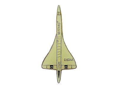 画像1: Vintage Pins（ヴィンテージ・ピンズ）#0127 "Concorde" Pins Made inFrance