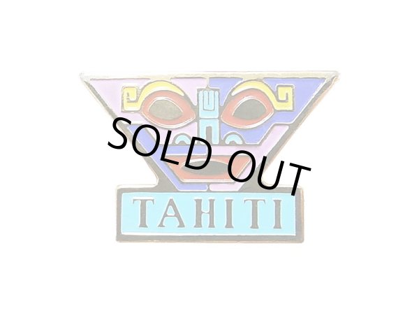 画像1: Vintage Pins（ヴィンテージ・ピンズ）#0165"TAHITI" Pins Made in France (1)