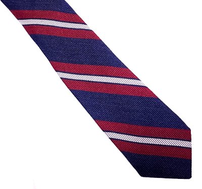 画像2: J.Crew WOOL×SILK REGIMENTAL TIE  RUB Made in USA ネクタイ アメリカ製