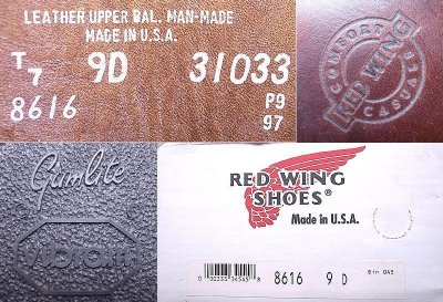画像3: Deadstock 1997'S RED WING 8616 Boot Horween®クロムエクセル アメリカ製 箱付