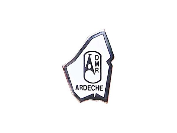 画像1: Vintage Pins（ヴィンテージ・ピンズ）#0187  "DMR ARDECHE" Pins Made in France (1)