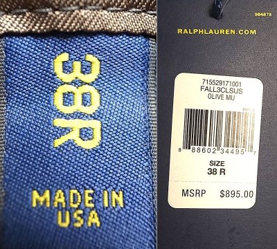 画像3: POLO Ralph Lauren Princeton Tweed JK Made in USA ポロ・ラルフ アメリカ製