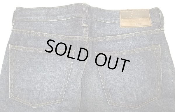 画像3: J.CREW 770 SLIM STRIGHT Jeans  KAIHARA DENIM 加工 裏地 貝原デニム (3)