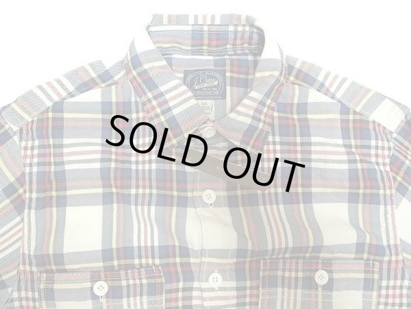 画像1: J.CREW Plaod Flannel Shirts ALA ジェイ・クルー フランネルシャツ Wash加工 (1)