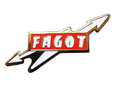 画像1: Vintage Pins（ヴィンテージ・ピンズ #0243 1990'S "FAGOT" Pins Made in France