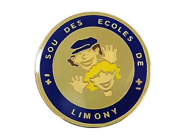 画像1: Vintage Pins（ヴィンテージ・ピンズ） #0291 "SOU DES ECOLES DE LIMONY"FR  (1)