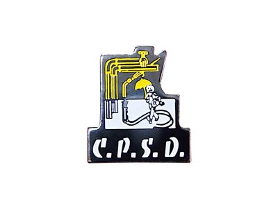 画像1: Vintage Pins（ヴィンテージ・ピンズ） #0272 1990'S"C.P.S.D" Made in France