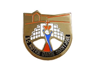 画像1: Vintage Pins（ヴィンテージ・ピンズ） #0258 "SC NOTRE DAME" Pins France