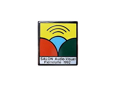 画像1: Vintage Pins（ヴィンテージ・ピンズ） #0299  "SALON Audio-Visuel" France 
