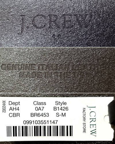 画像3: J.Crew Buckle Leather Blet Made in USA ジェイ・クルーレザーベルト アメリカ製 