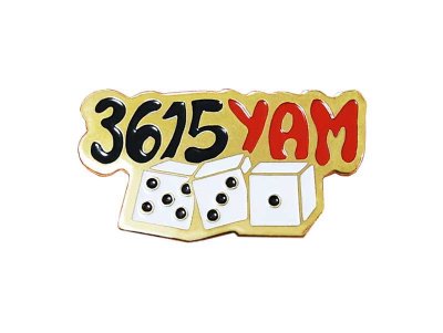 画像1: Vintage Pins（ヴィンテージ・ピンズ） #0306  1990'S "3615 YAM" Made in France 