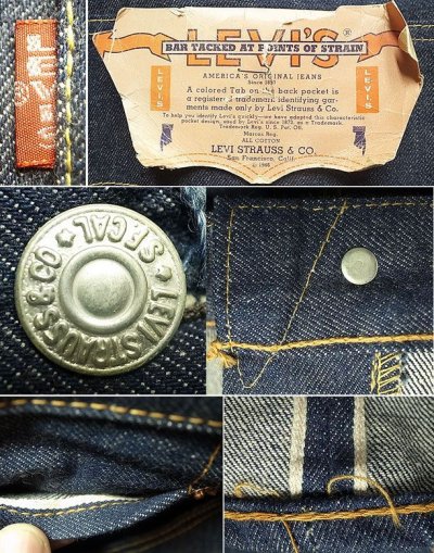画像3: Deadstock 1967'S LEVIS 501"Big-E" S-type Advertising Jeans 76x46 リーバイス