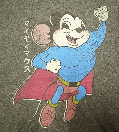 画像1: Mighty Mouse Tee BODY RAGS CLOTHING CO マイテイマウスTシャツ  60/40