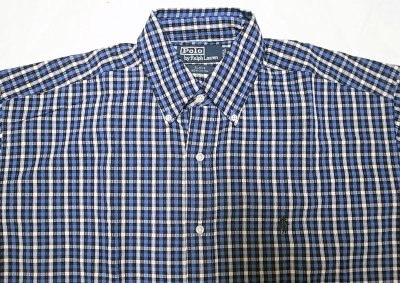 画像2: POLO Ralph Lauren BLAKE Plaid H/S B.D.Shirts ラルフ チェック柄 半袖 BDシャツ#2