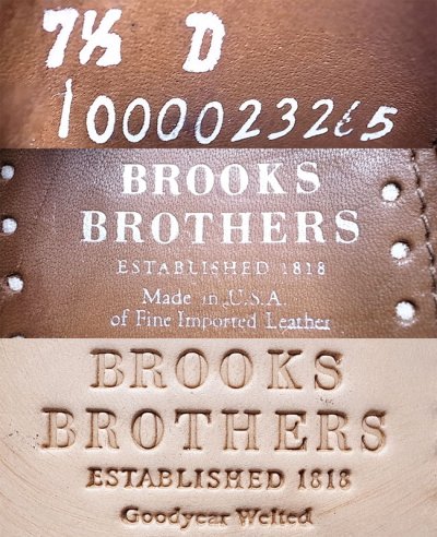 画像3: BROOKS BROTHERS Mcallister WG BUR Made by Allen Edmonds USA製 箱付