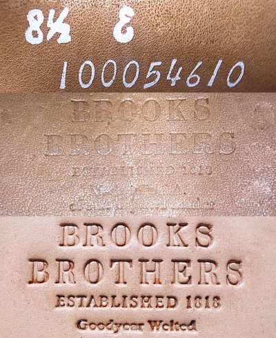 画像3: BROOKS BROTHERS Dundee Oxblood Made by Allen Edmonds USA製 箱付