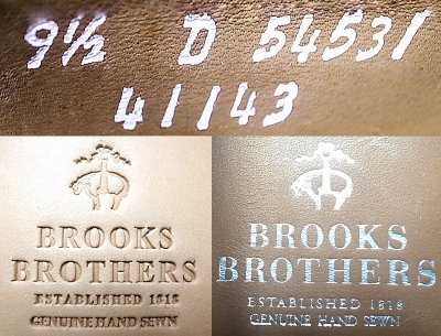 画像3: BROOKS BROTHERS MAXFIELD MAHOGANY Made by Allen Edmonds USA製