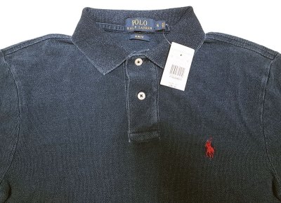 画像2: POLO RALPH LAUREN Indigo Polo Shirts SLIM FIT ポロ インディゴポロシャツ#3