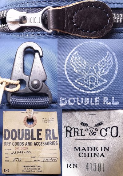 画像3: Double RL(RRL) Packable Tote Bag ダブルアールエル 折り畳み式 トートバッグ