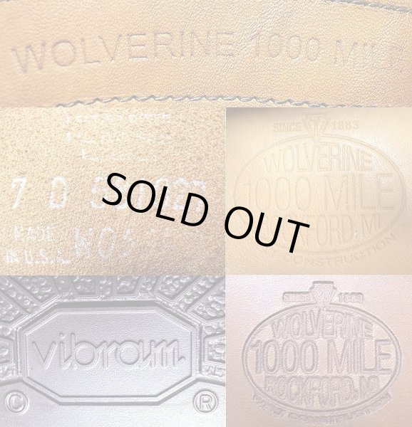 画像5: WOLVERINE WING TIP 1000 mile Boot Horween® ウルバリン ブーツ アメリカ製 (5)