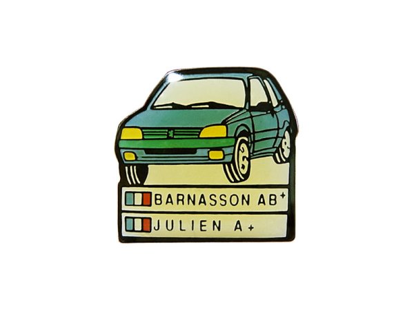 画像1: Vintage Pins（ヴィンテージ・ピンズ） #0379"BARNASSON AB+  JULIEN A+"Pins (1)