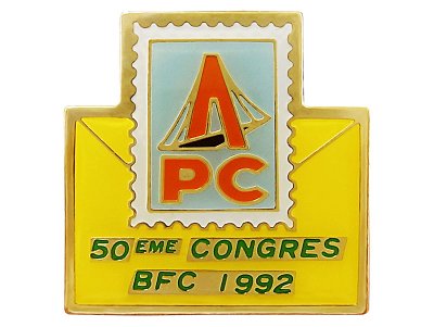 画像1: Vintage Pins（ヴィンテージ・ピンズ） #0411 "APC 50eme CONGRES BFC 1992"