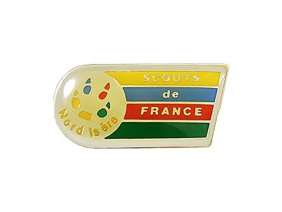 画像1: Vintage Pins（ヴィンテージ・ピンズ） #0419 "SCOUTS de FRANCE" Pins France